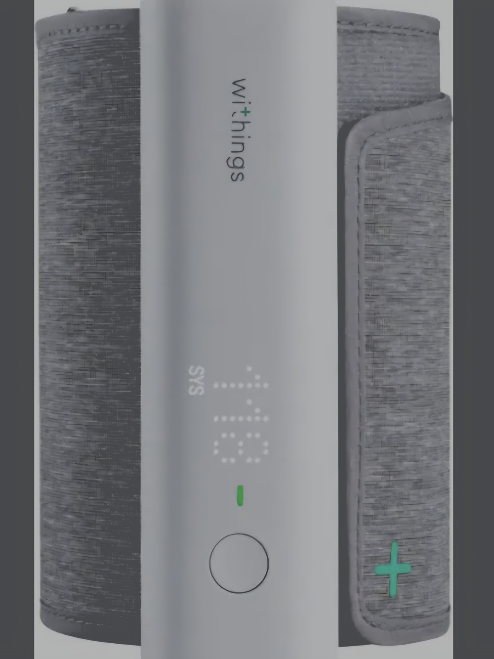 Withings Blood Pressure Monitor Cuff in Gray with Teal Accent